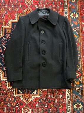 Vintage U.S Navy pea coat